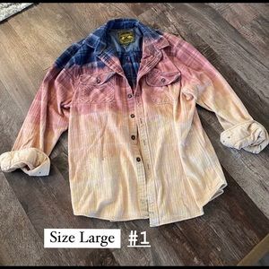 Custom Bleached Flannel